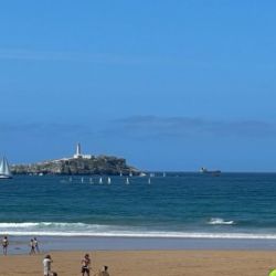 Desde la playa del Sardinero